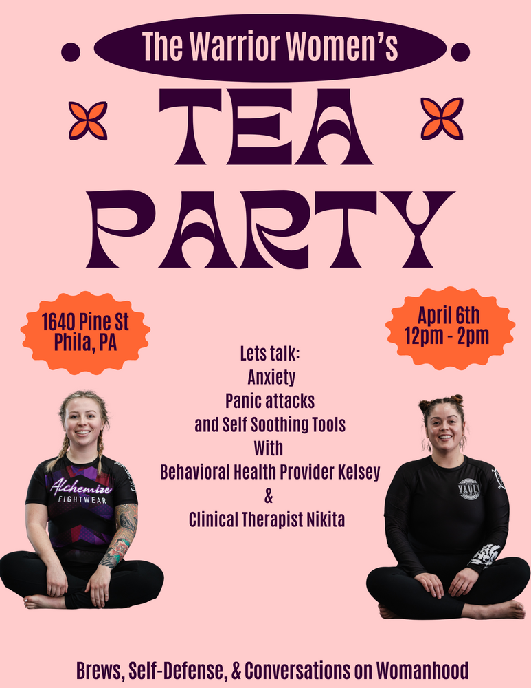 Warrior Women's Tea Party 4/6 12pm - 2pm