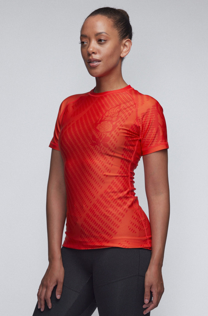 Women's Short Sleeve Rash Guard BJJ Grappling Alchemize Fightwear