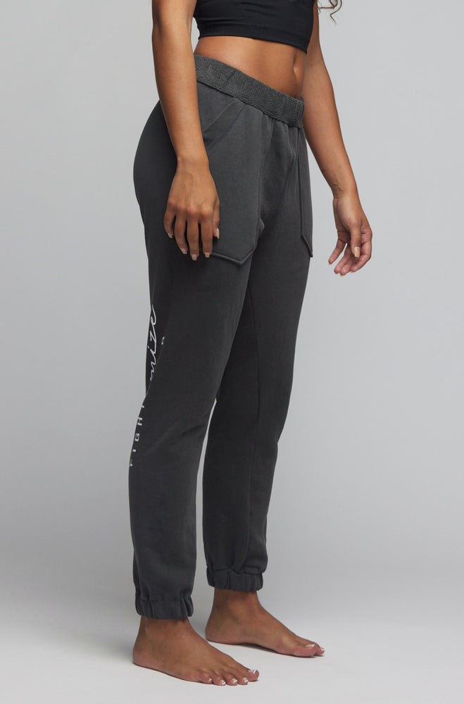 LIMITED EDITION: Signature French Terry Cuffed Sweatpant - Charcoal
