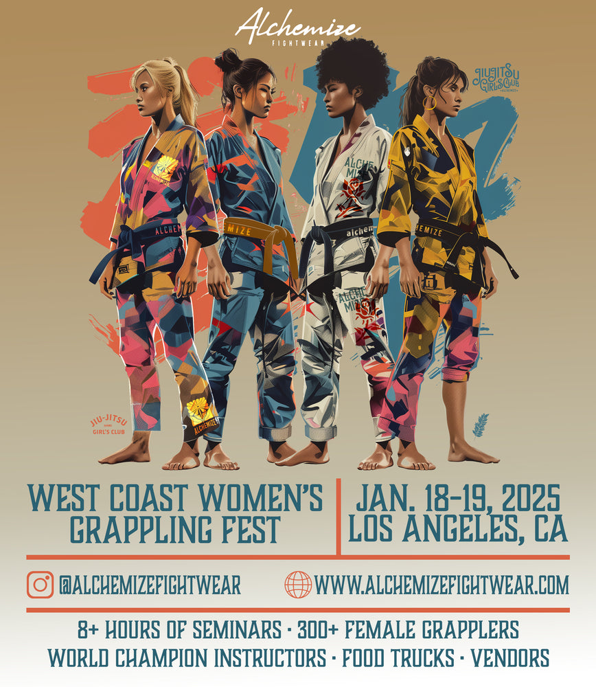 Alchemize Fightwear Women's West Coast Grappling and Jiu Jitsu Fest