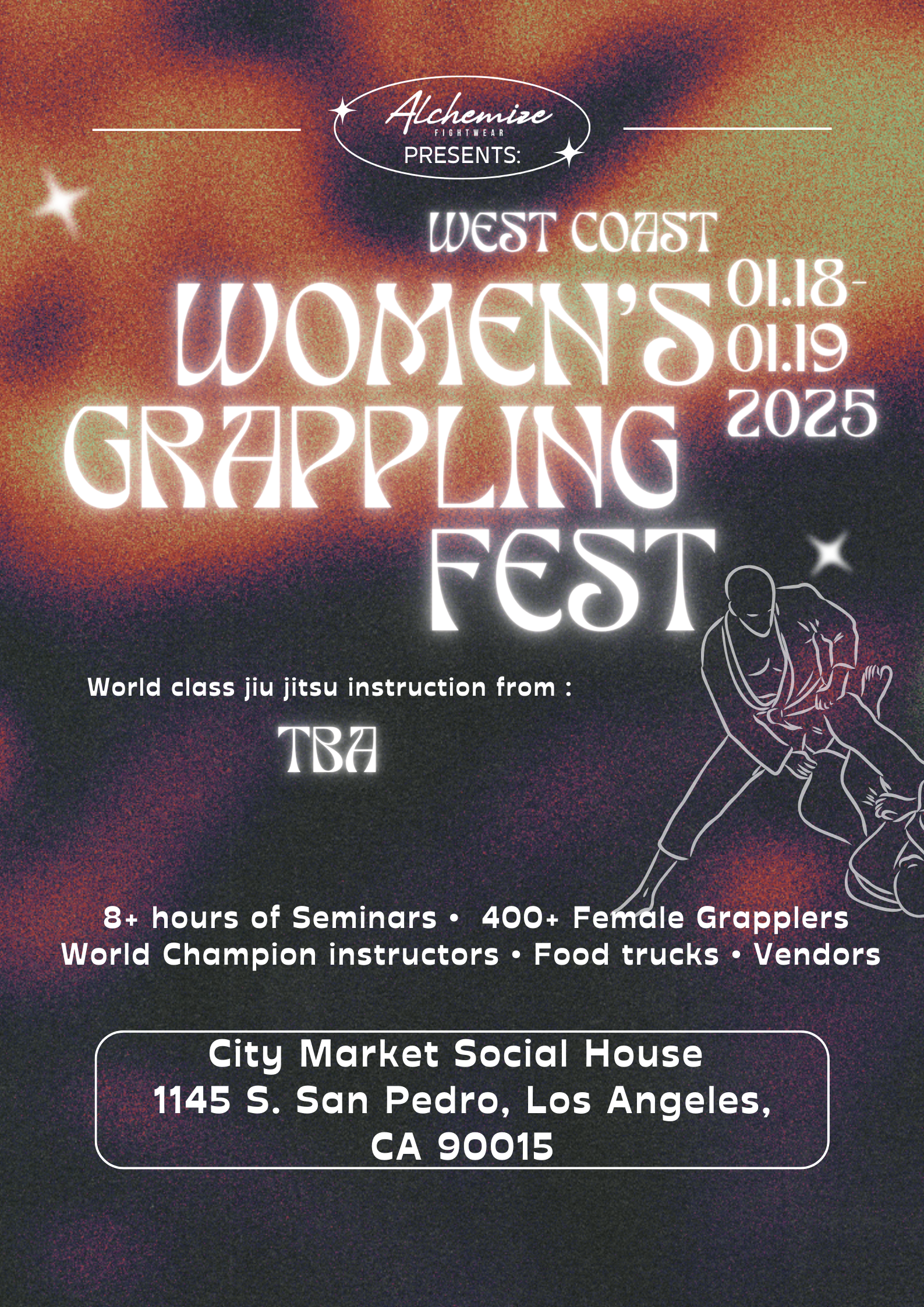 Alchemize West Coast Women's Grappling Fest - Jan 18th & 19th, 2025
