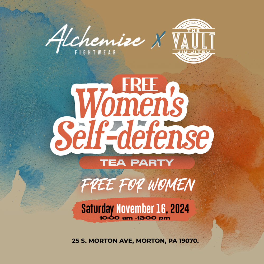 The Warrior Women's Tea Party | THE VAULT JIU JITSU | November 16th 10AM - 12 PM