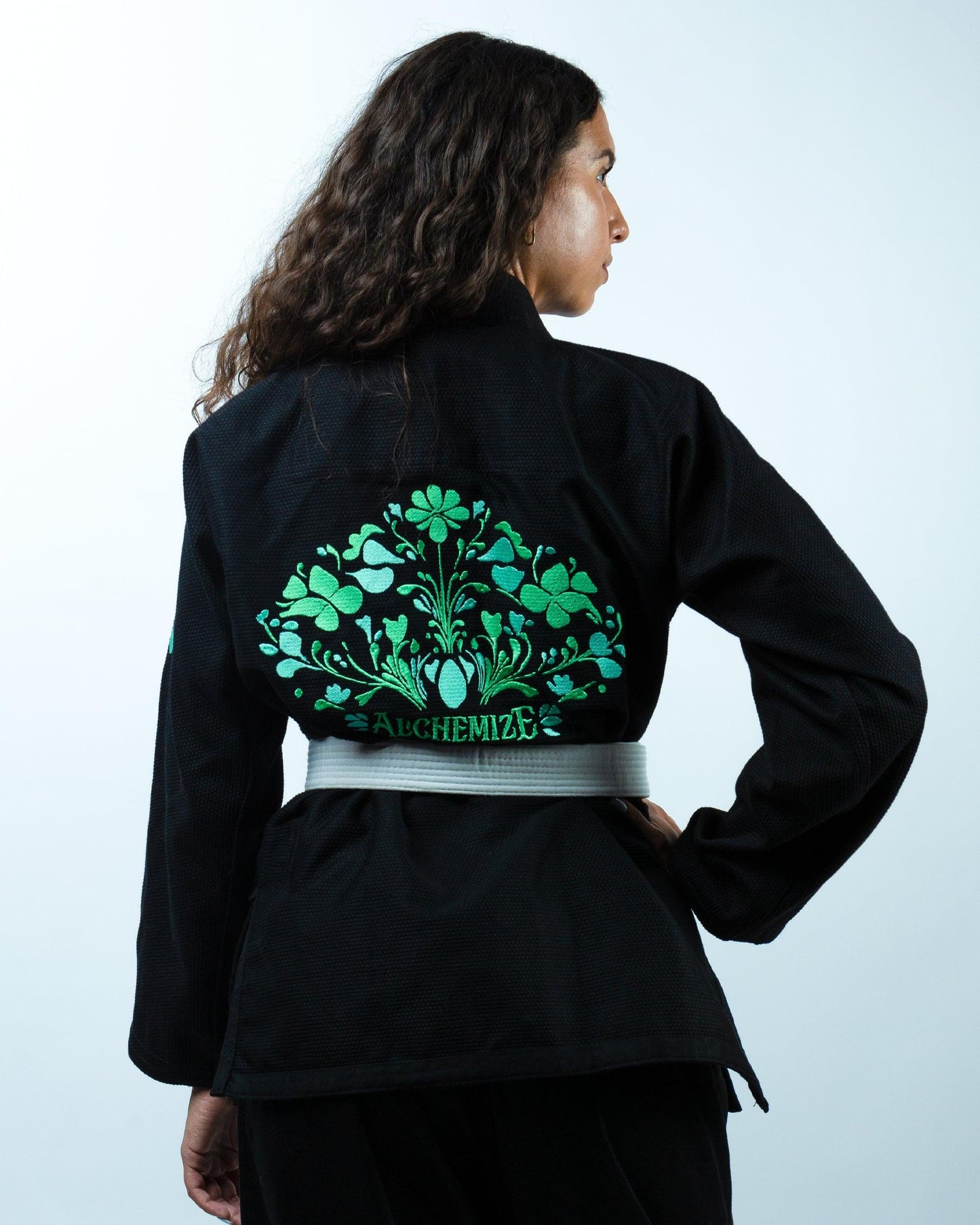 LIMITED EDITION: Core Women's Jiu Jitsu Gi - Floral Black