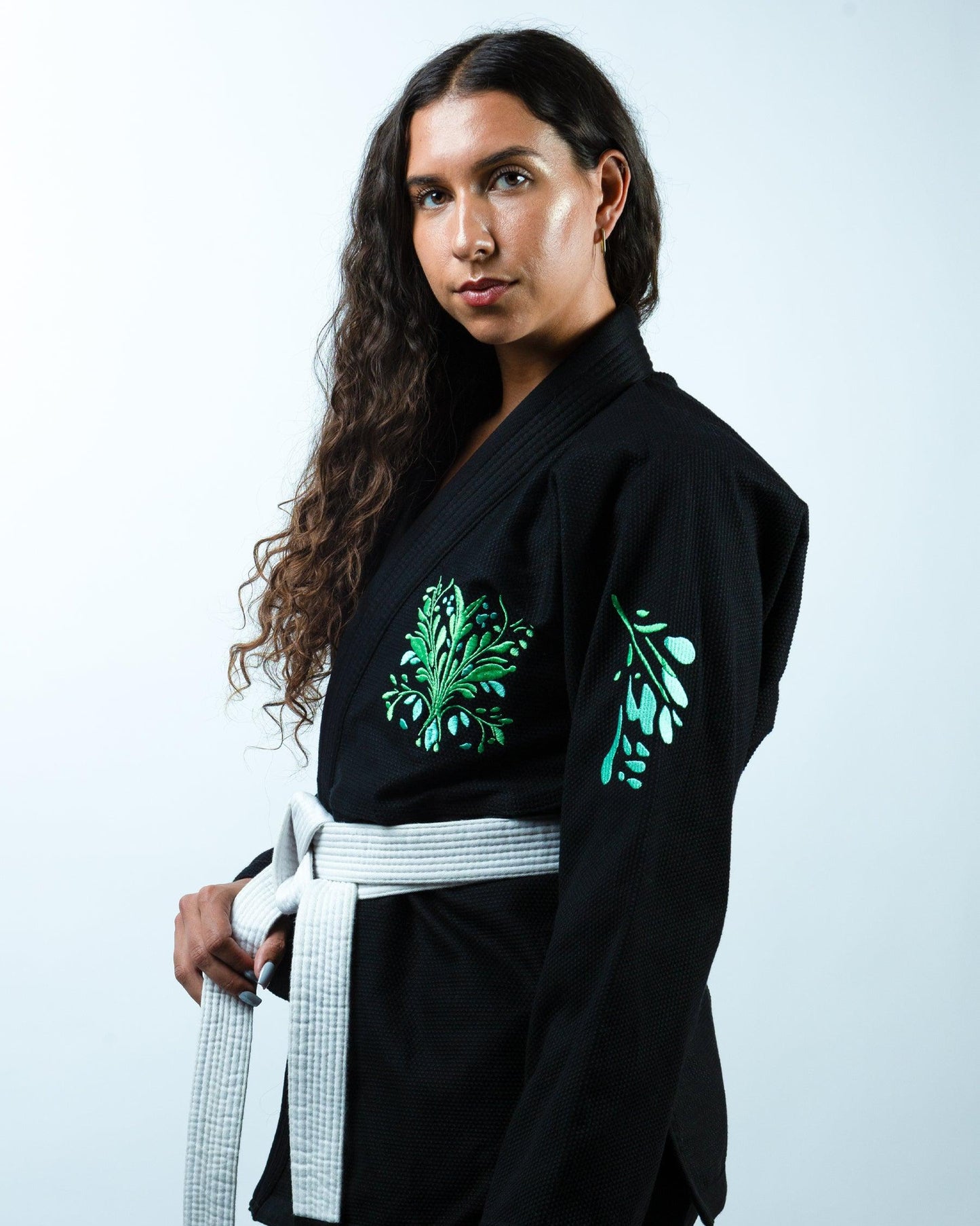 LIMITED EDITION: Core Women's Jiu Jitsu Gi - Floral Black
