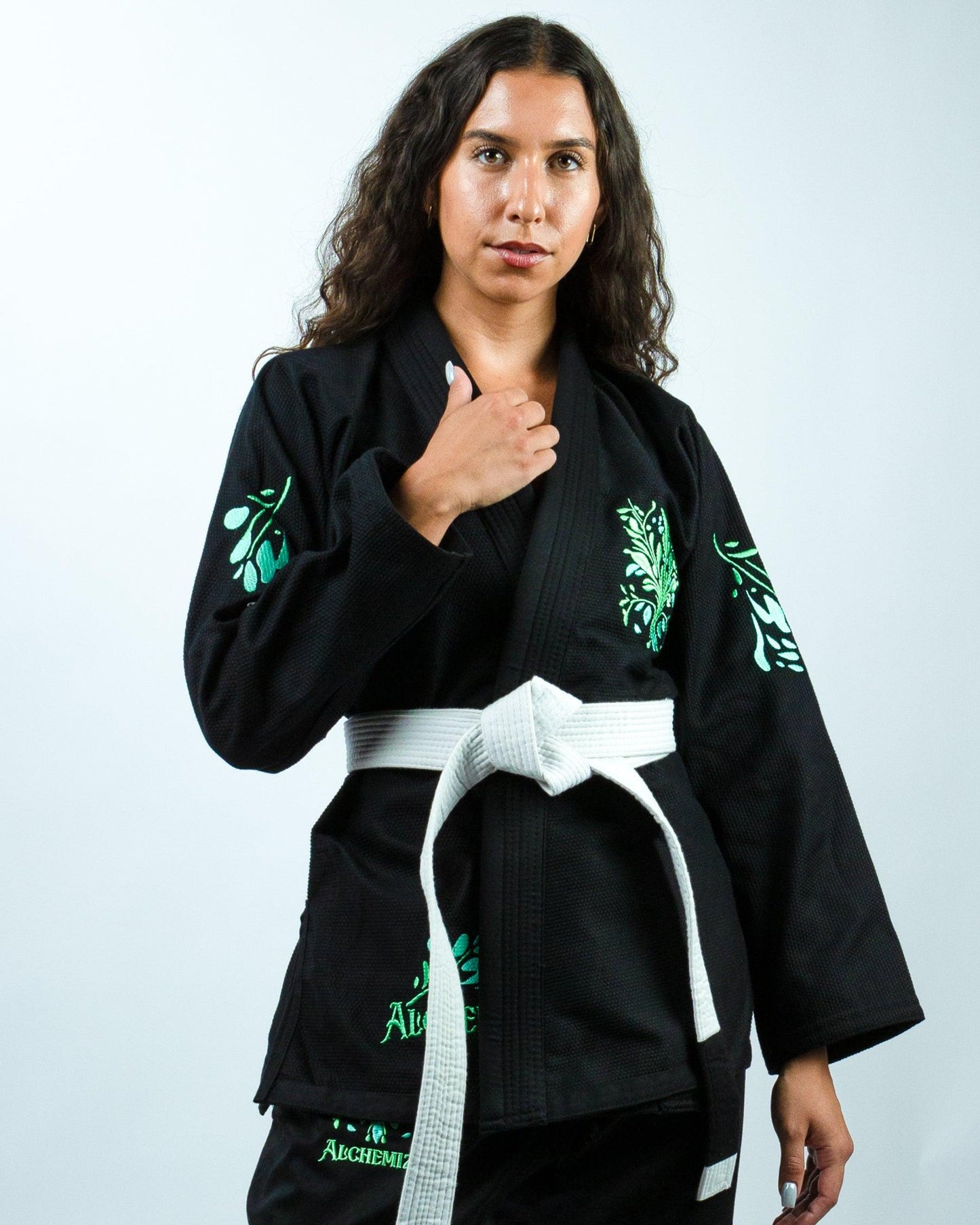 LIMITED EDITION: Core Women's Jiu Jitsu Gi - Floral Black