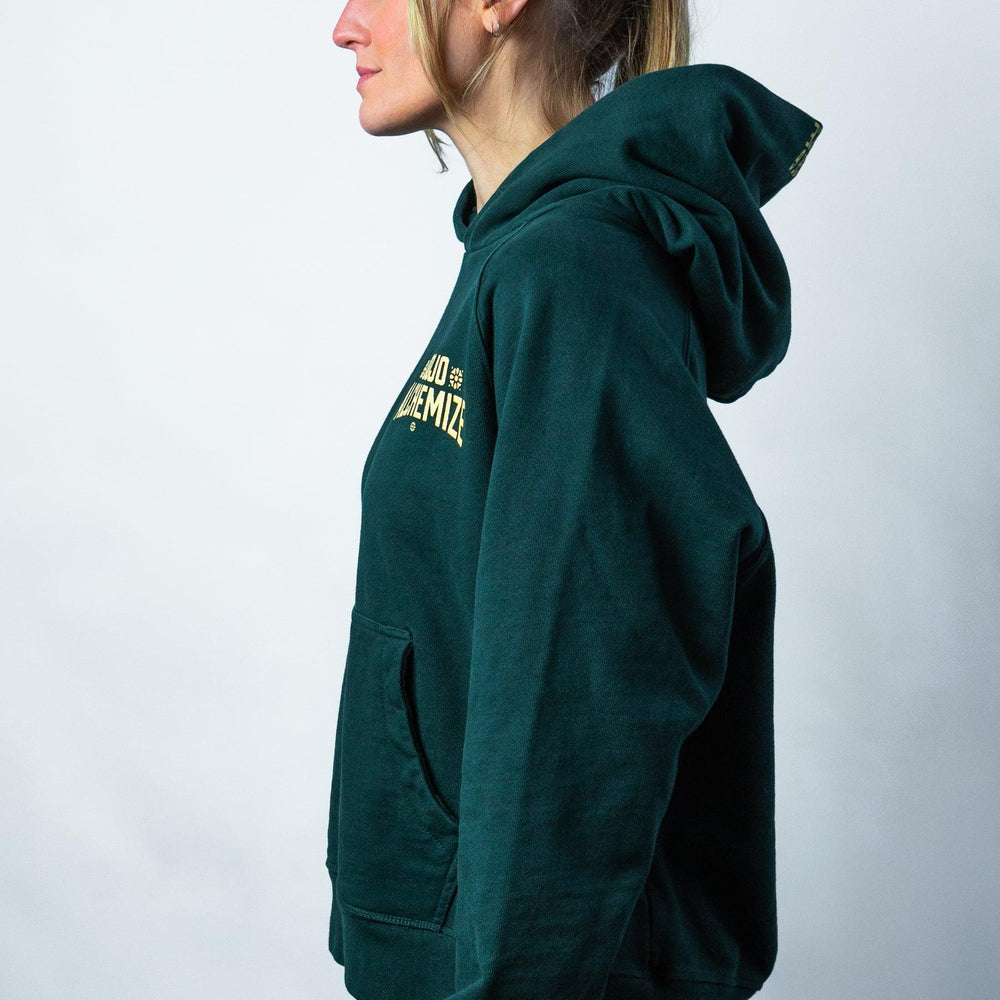 
                  
                    She Rises Dojo Cotton Heavy Weight Hoodie - Forest - Alchemize Fightwear
                  
                