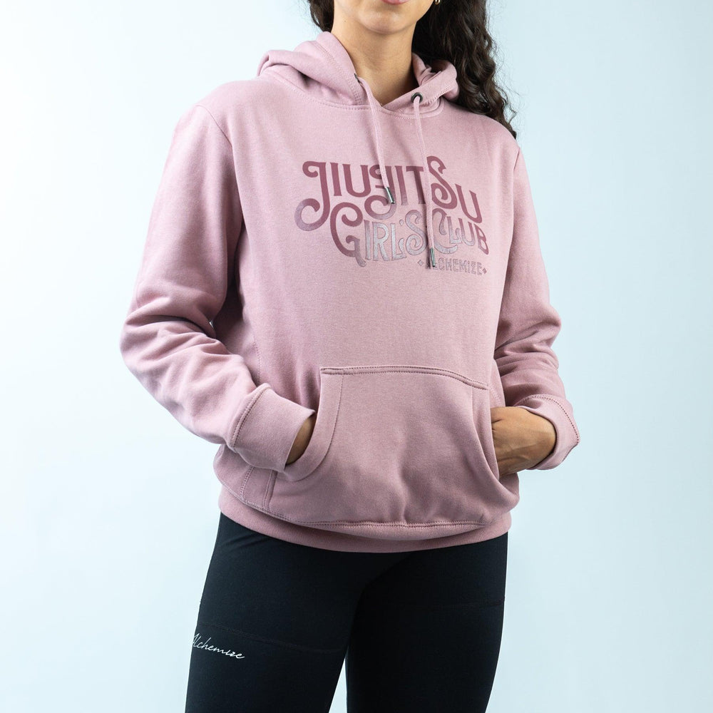 Jiu Jitsu Girls Club Wave Hoodie - Mauve - Alchemize Fightwear