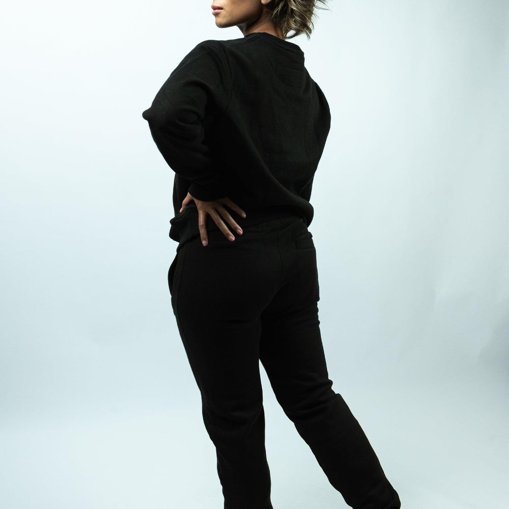 
                  
                    Jiu Jitsu Girls Club Wave Sweatpants- Black - Alchemize Fightwear
                  
                