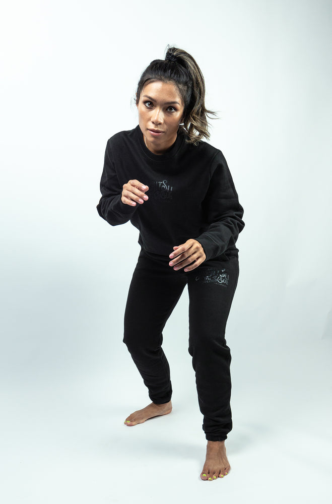 Jiu Jitsu Girls Club Wave Sweatpants- Black