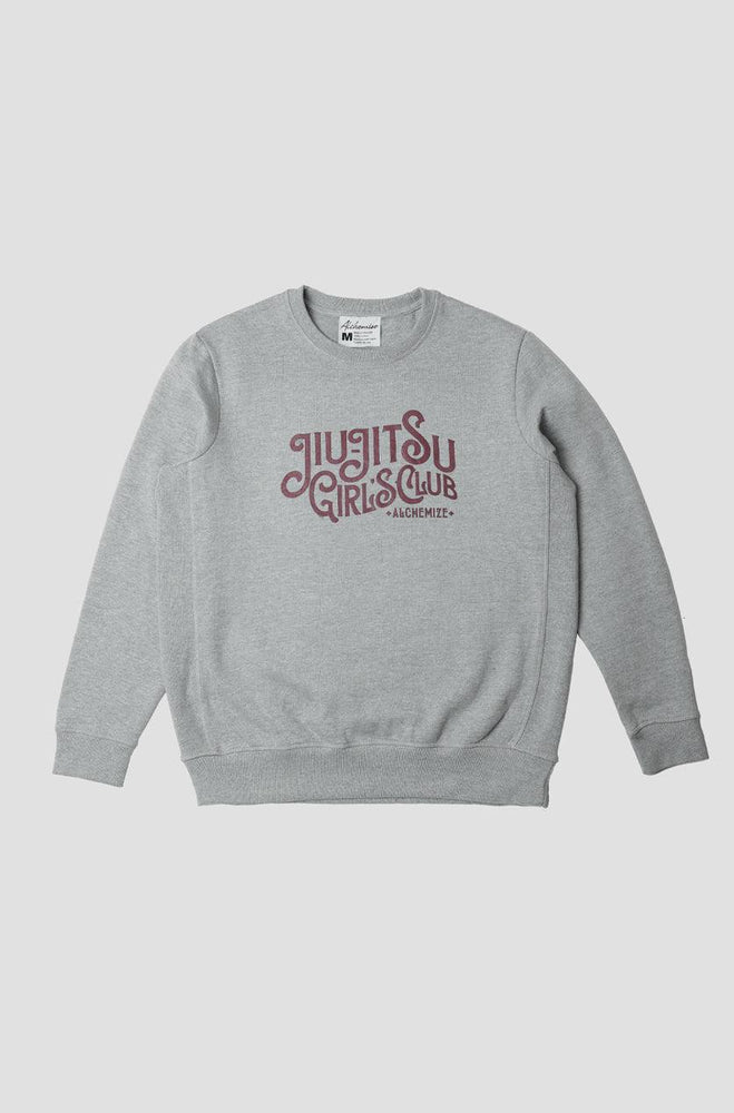 
                  
                    Jiu Jitsu Girls Club Wave Crew Neck - Gray - Alchemize Fightwear
                  
                