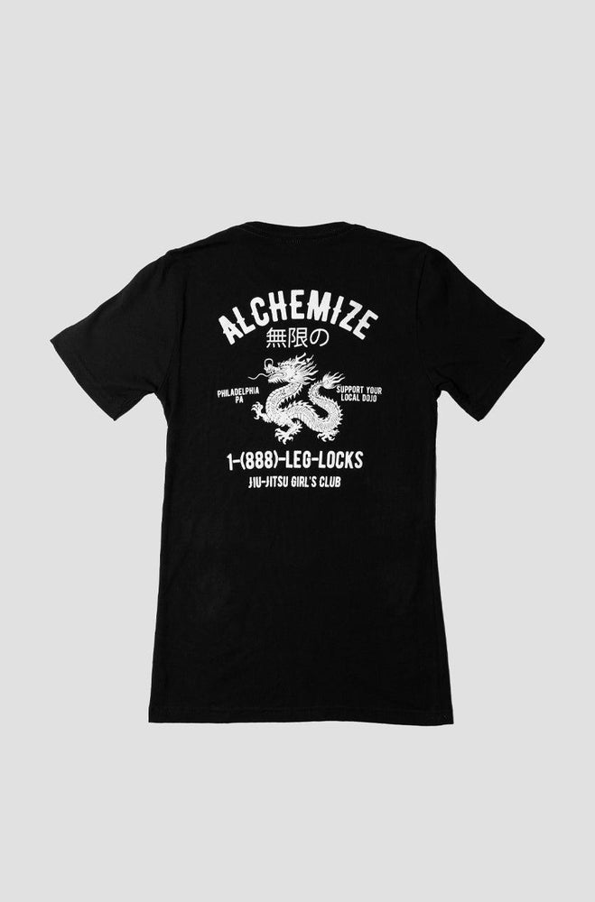 
                  
                    1-888-LegLocks T-shirt - Black - Alchemize Fightwear
                  
                