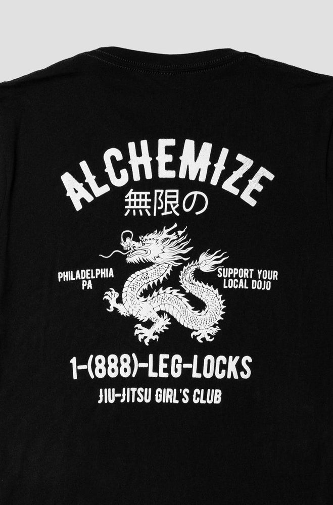 
                  
                    1-888-LegLocks T-shirt - Black - Alchemize Fightwear
                  
                