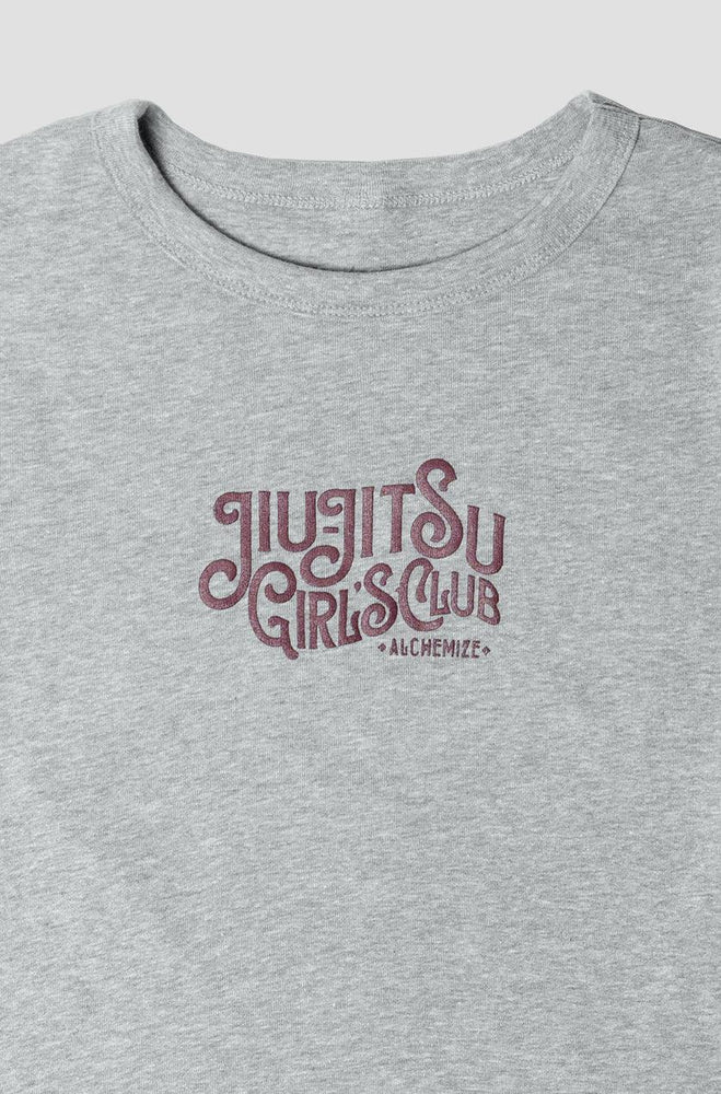 
                  
                    Jiu Jitsu Girls Club Baby Tee - Grey - Alchemize Fightwear
                  
                